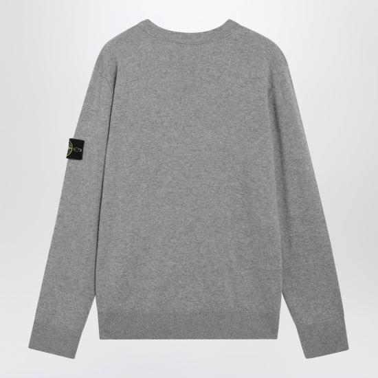 26FW 스톤 아일랜드 스웨터 S155100021S00B4 V0M60 GREY - STONE ISLAND