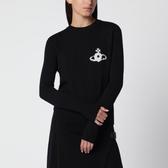 26FW 비비안웨스트우드 스웨터 1803008WY005E N401 BLACK