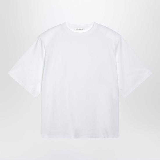 26FW 더프랭키샵 반팔 티셔츠 TSFS22880CO 000 WHITE