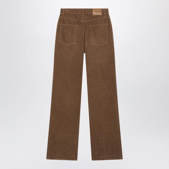 26FW 생로랑 스트레이트 팬츠 873630Y19PA 5170 BROWN - SAINT LAURENT