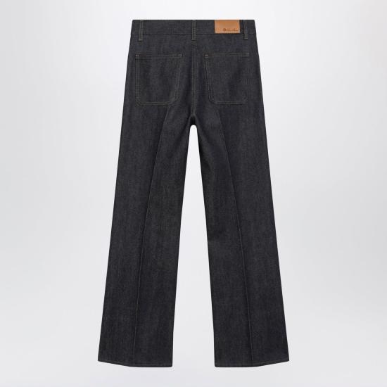 26FW 로로피아나 스트레이트 팬츠 FRW1651CO W1E3 BLUE - LORO PIANA