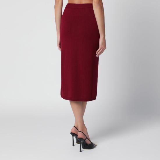 26FW 알레산드라리치 스커트 FABX4498K4847 0527 BURGUNDY - ALESSANDRA RICH