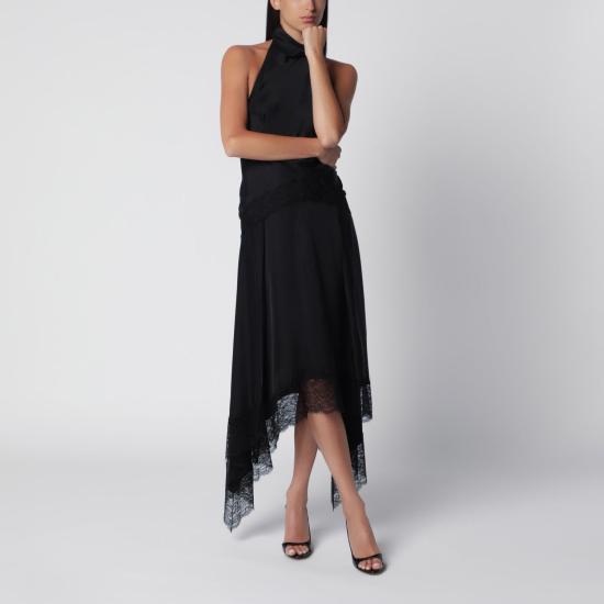 26FW 안다마네 미디 원피스 T200158ATNV147 BLK BLACK