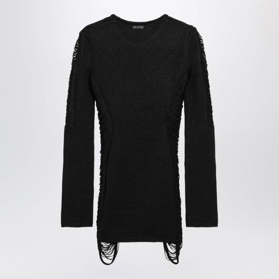 26FW 디 아티코 미디 원피스 261WCA00525KVV097AA 100 BLACK - THE ATTICO