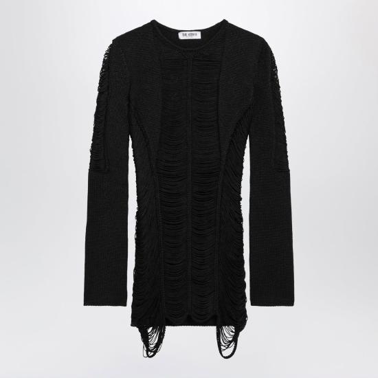 26FW 디 아티코 미디 원피스 261WCA00525KVV097AA 100 BLACK