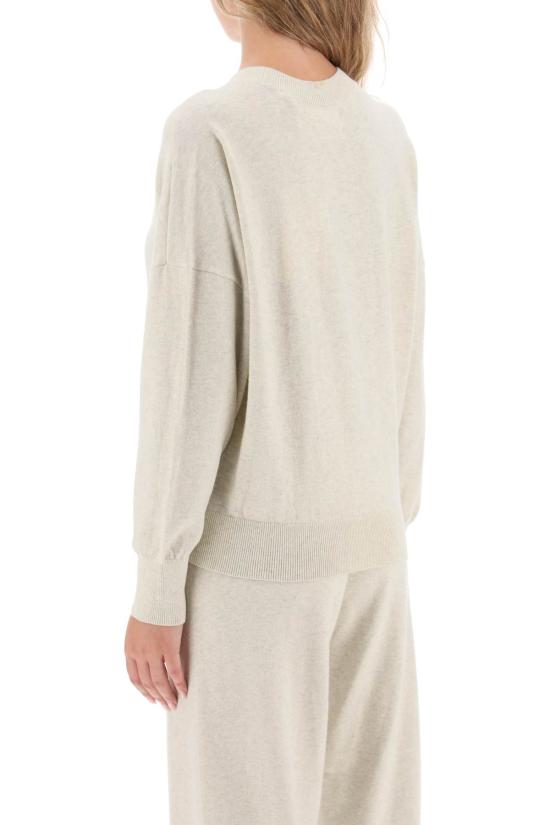 26FW 이자벨마랑에뚜왈 마리산스 코튼 스웨터 PU0053FAA1X05E 02LY GREY - ISABEL MARANT ETOILE