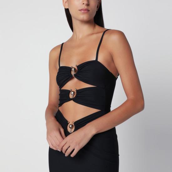 26FW 크리스토퍼에스버 미디 원피스 23017014NY BLK BLACK - CHRISTOPHER ESBER