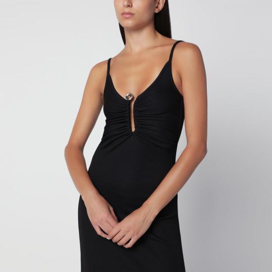 26FW 크리스토퍼에스버 미디 원피스 26023204PL BLK BLACK - CHRISTOPHER ESBER
