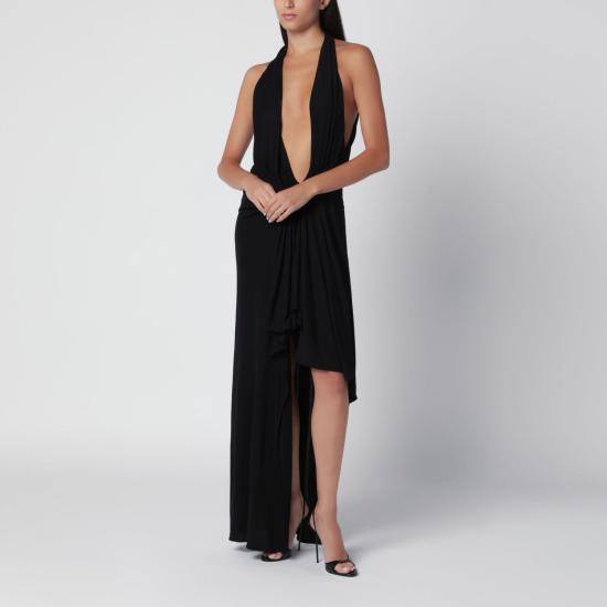 26FW 크리스토퍼에스버 미디 원피스 26023125VI BLK BLACK