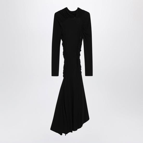 26FW 빅토리아 베컴 미디 원피스 1326WDR007472ACO BLK BLACK - VICTORIA BECKHAM