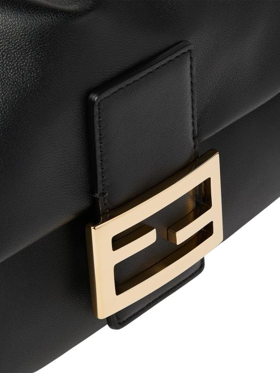 26FW 펜디 바게트 소프트 미디엄 백 8BR856B1ZK F0QA1 BLACK - FENDI