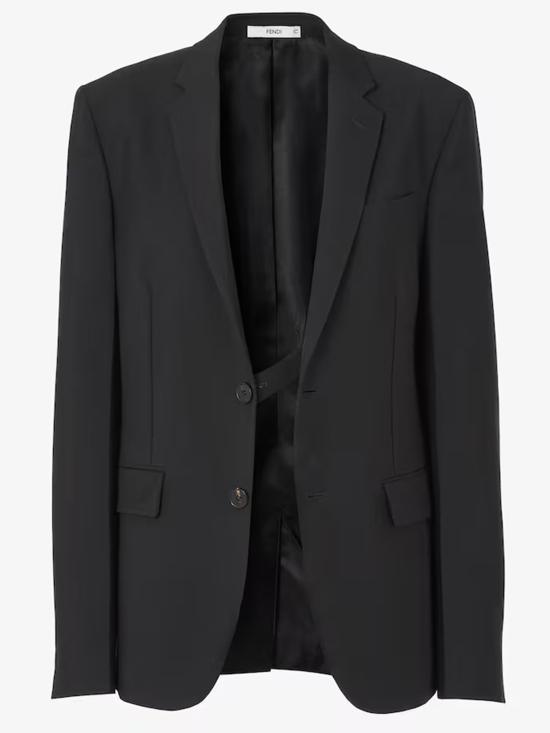 26FW 펜디 자켓 FJ7797B1G1 F0QA1 BLACK - FENDI