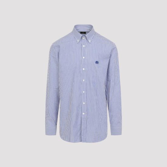 26FW 에트로 긴팔 셔츠 MRIB0004AC11J S8461 BLUE - ETRO