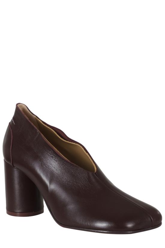 26FW MM6 메종마르지엘라 힐/펌프스 S59WL0107 P7557 099 Brown - MM6 MAISON MARGIELA