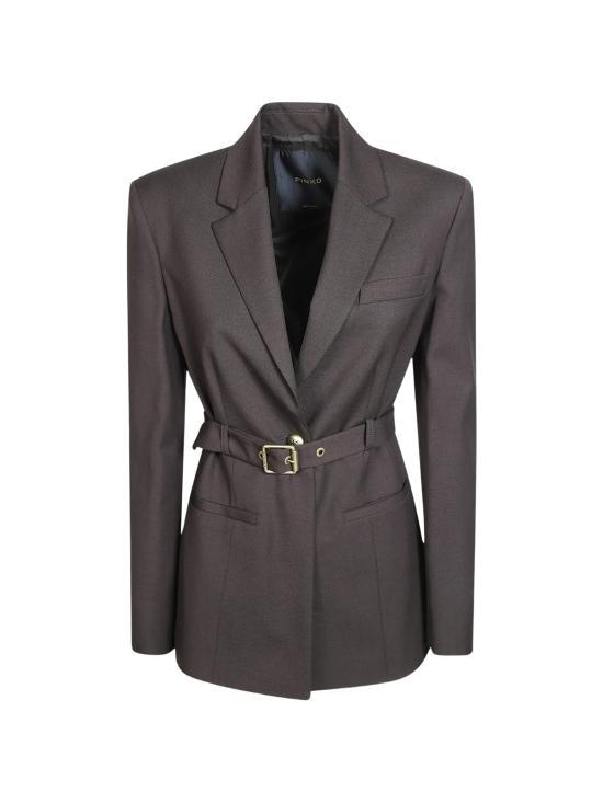 26FW 핑코 자켓 107864A3MS M04 BROWN