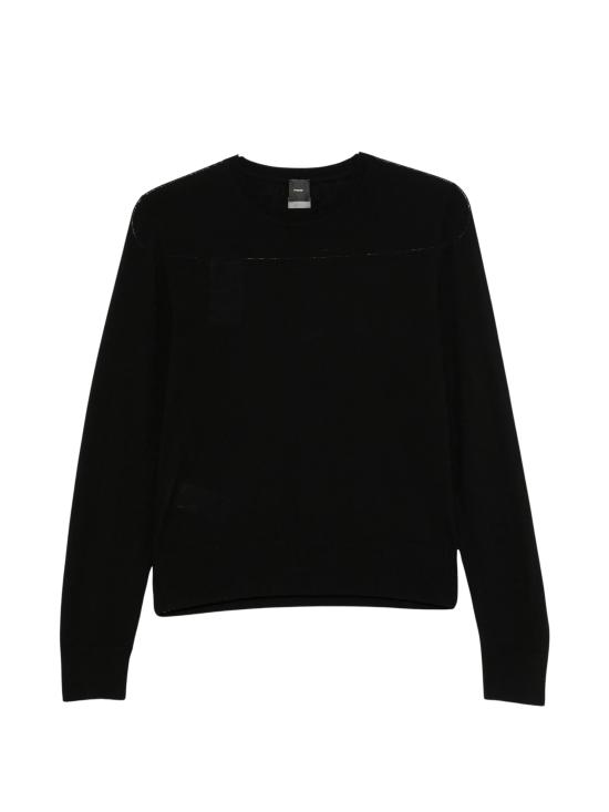26FW 핑코 스웨터 107262A3FY Z99 BLACK