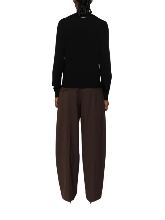 26FW 핑코 스웨터 107262A3FY Z99 BLACK - PINKO