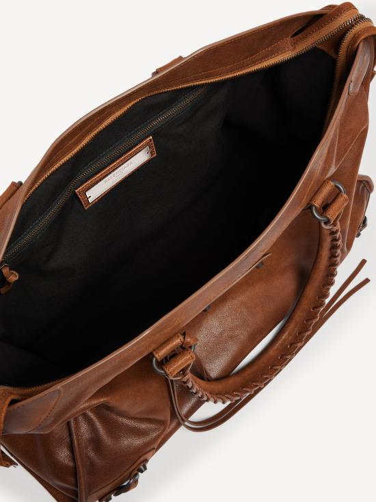 26FW 발렌시아가 토트백 8657652ACML 2247 BROWN - BALENCIAGA