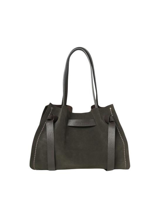 26FW 플리니오 비조나 토트백 24731 EBONY BROWN