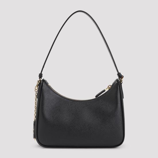 26FW 프라다 리에디션 2005 사피아노 가죽 미니백 1N204TNZV F0632 BLACK - PRADA