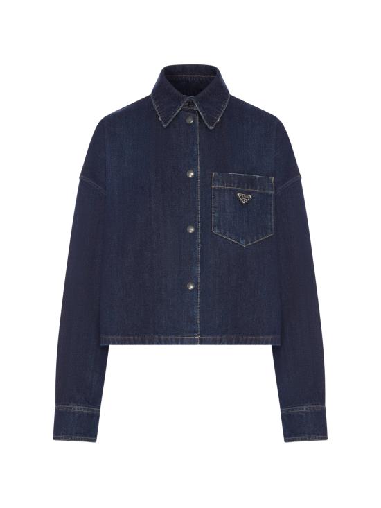 26FW 프라다 셔츠 GFC07019VI F0008 BLUE