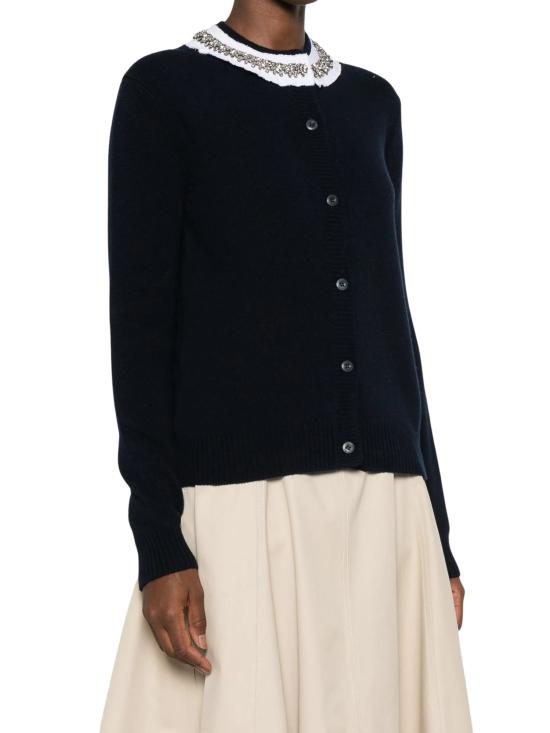 26FW 프라다 스웨터 P25O516556 F0008 BLUE - PRADA