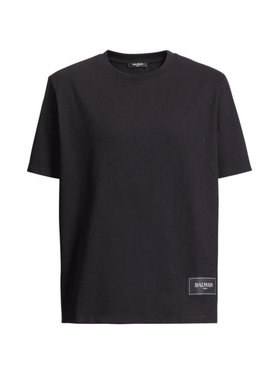 26FW 발망 반팔 티셔츠 HH1EG000BD61EAP Black
