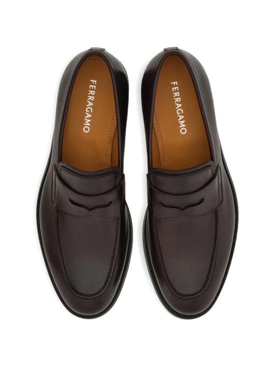 26FW 살바토레 페라가모 로퍼 02B011STEFANO796273HICKORY DEEP MAHOGANY - SALVATORE FERRAGAMO