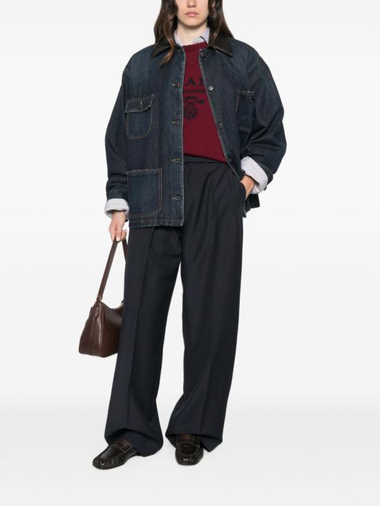 26FW 프라다 스트레이트 팬츠 P256KH17LKSOOOF0008 Black - PRADA