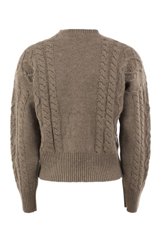 26FW 위켄드막스마라 스웨터 2625366132600 004 BROWN - WEEKEND MAX MARA