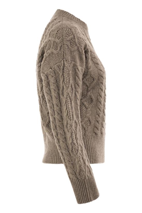 26FW 위켄드막스마라 스웨터 2625366132600 004 BROWN - WEEKEND MAX MARA