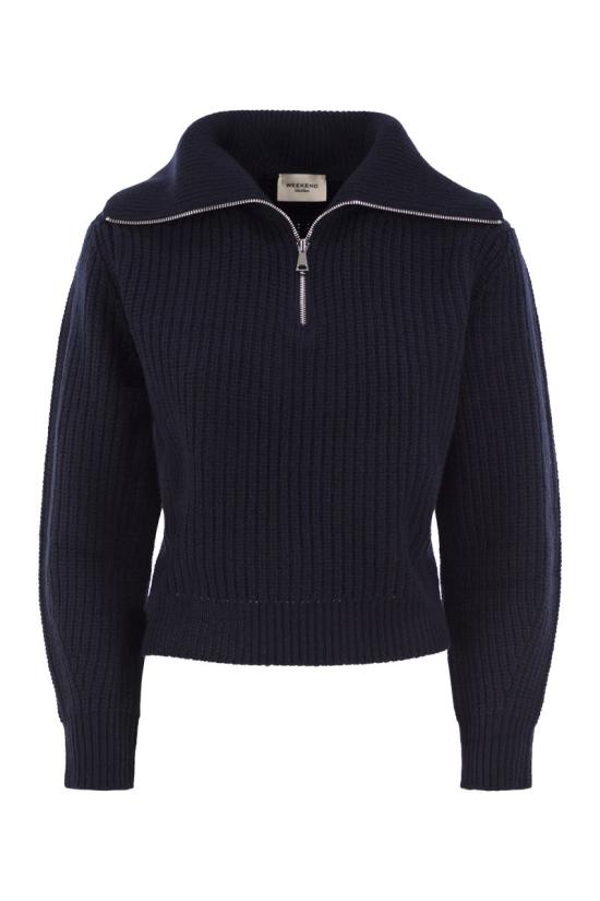 26FW 위켄드막스마라 스웨터 2625366182600 010 NIGHT BLUE