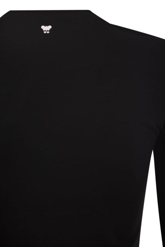 26FW 위켄드막스마라 반팔 티셔츠 2625946032600 004 BLACK - WEEKEND MAX MARA