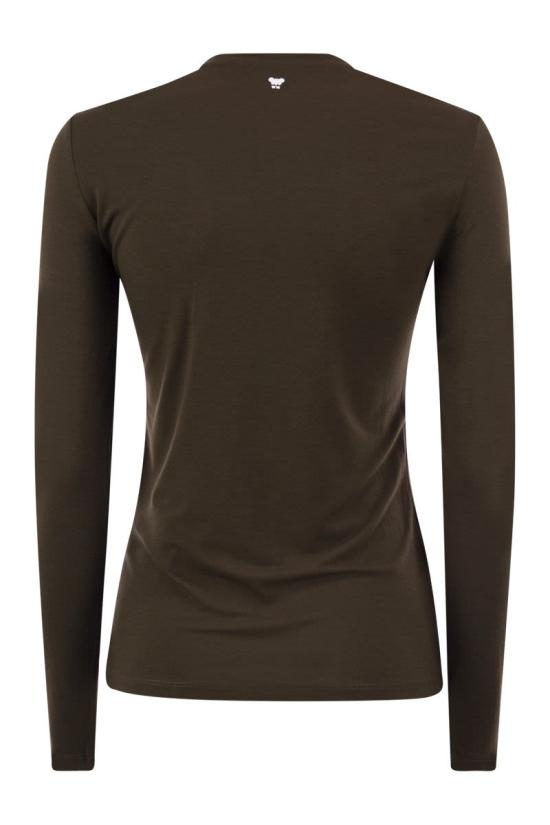 26FW 위켄드막스마라 반팔 티셔츠 2625946032600 005 DARK BROWN - WEEKEND MAX MARA