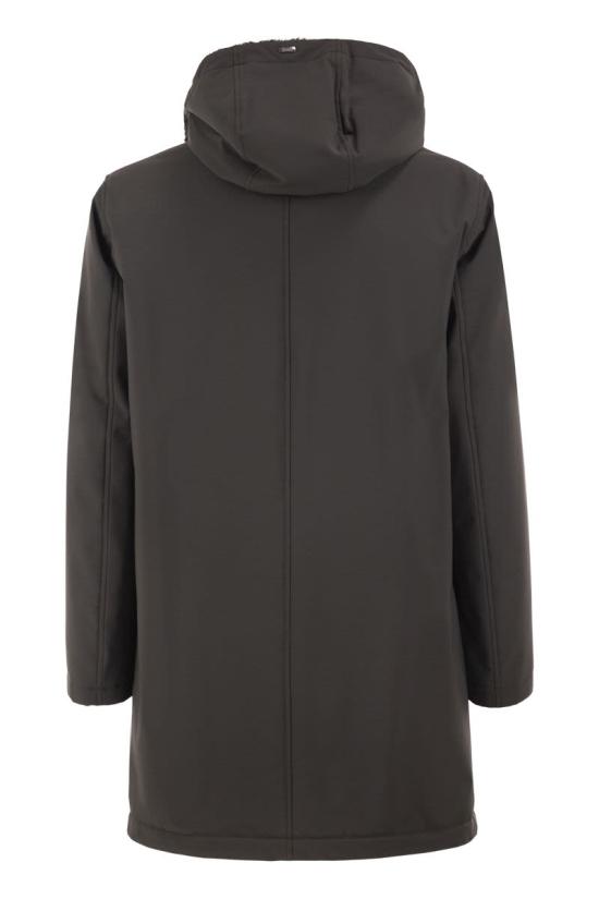 26FW 에르노 매트 트윌 라이트 포 퍼 파카 매트 트윌 라이트 포 퍼 파카 PA000190U12923 9300 BLACK - HERNO