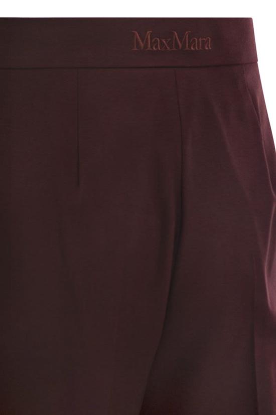 26FW 막스마라 스트레이트 팬츠 2621136142600 005 BORDEAUX - MAX MARA