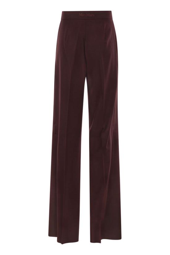 26FW 막스마라 스트레이트 팬츠 2621136142600 005 BORDEAUX - MAX MARA