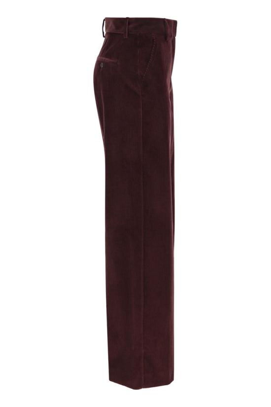 26FW 위켄드막스마라 스트레이트 팬츠 2625136012600 006 BORDEAUX - WEEKEND MAX MARA