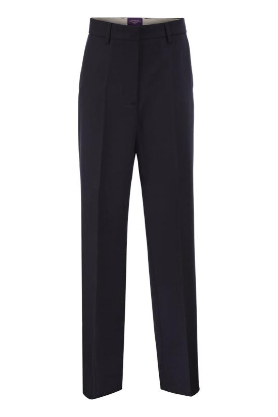 26FW 위켄드막스마라 스트레이트 팬츠 2625136036600 001 NAVY