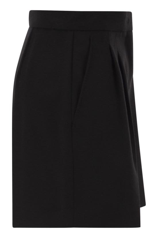 26FW 막스마라 스트레이트 팬츠 2626146012600 003 BLACK - MAX MARA