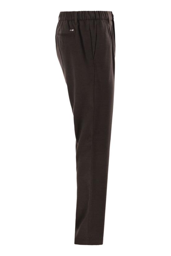 26FW 에르노 스트레이트 팬츠 PT00047UR12934 8810 DARK BROWN - HERNO