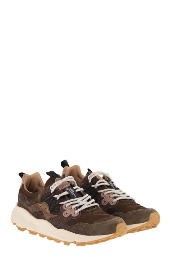 26FW 플라워 마운틴 스니커즈 201781882 4D80 DARK BROWN - FLOWER MOUNTAIN