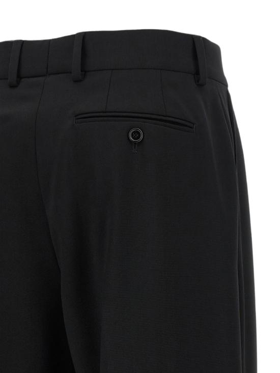 26FW 돌체앤가바나 스트레이트 팬츠 FTC17TFUBG3 N0000 BLACK - DOLCE & GABBANA