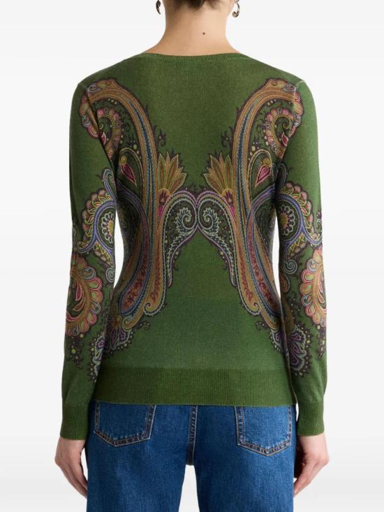26FW 에트로 스웨터 WRKE0024AK171X0893 GREEN - ETRO