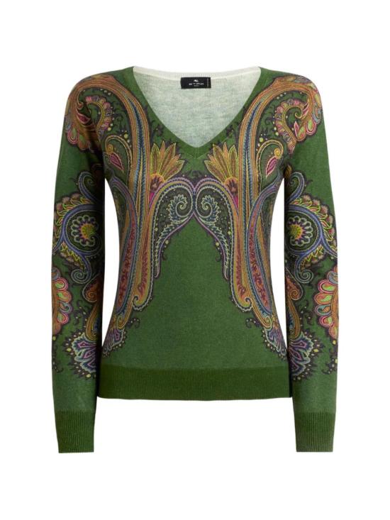 26FW 에트로 스웨터 WRKE0024AK171X0893 GREEN - ETRO
