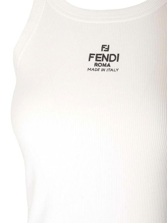 26FW 펜디 반팔 티셔츠 FS7966AW87F0ZNM WHITE - FENDI
