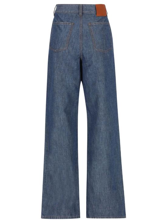 26FW 펜디 스트레이트 팬츠 FLP863AW8HF0QB0 NAVY - FENDI