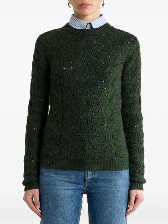 26FW 에트로 스웨터 WRKE0177AU12AV0687 GREEN - ETRO