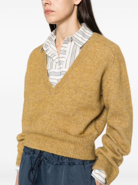 26FW 가니 스웨터 A1150050576 CUSTARD - GANNI