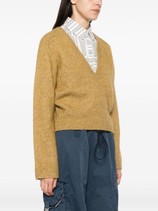 26FW 가니 스웨터 A1150050576 CUSTARD - GANNI